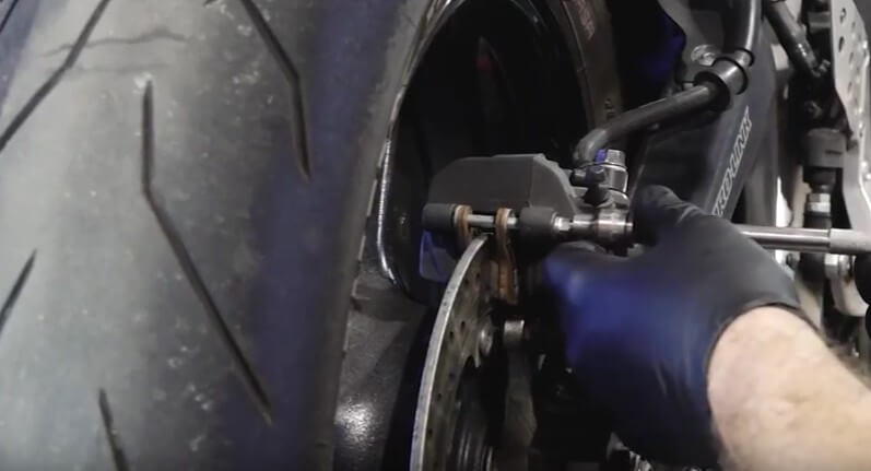 Honda CBR 600RR rear brake