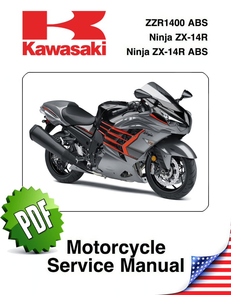 Kawasaki Ninja ZX14R Repair Manual (2012-15)