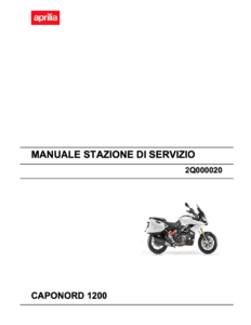 Aprilia ETV 1200 Caponord Service Manual (2013-17)