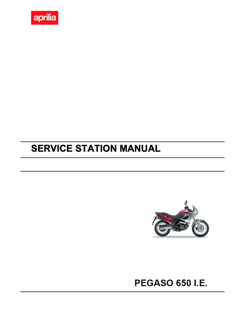 Aprilia Pegaso 650 I.E. Service Manual (2002)