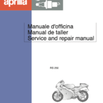 Aprilia RS 250 (1st gen.) Repair Manual (1995-97)