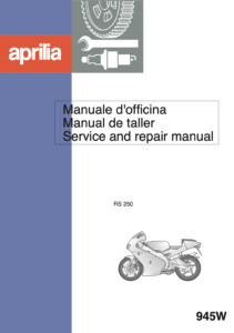 Aprilia RS 250 (1st gen.) Repair Manual (1995-97)