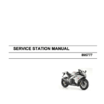 Aprilia RSV4 R models 2005 to 2012 (1st Gen.) original motorcycle manufacturer's PDF repair manual download