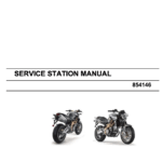 Aprilia SL 750 Shiver models 2007 to 2016 original motorcycle manufacturer's PDF repair manual download