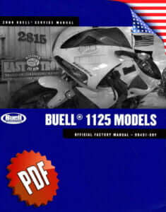 Buell 1125 Repair Manual (2008-09)
