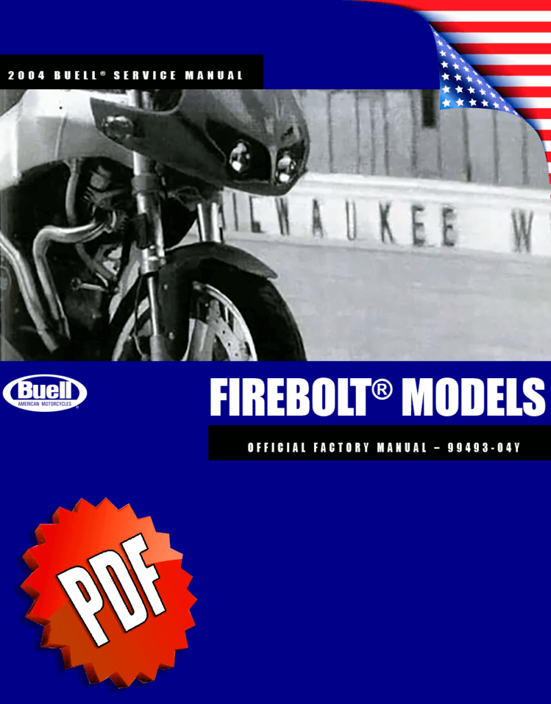 Buell XB9R/XB12R Firebolt Service Manual (2004)