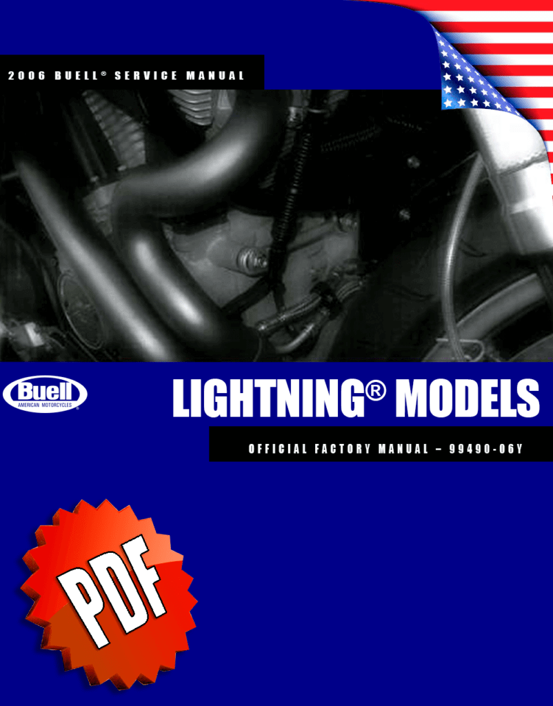 Buell Lightning Models Service Manual (2006)