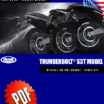 Buell S3/S3T Thunderbolt model 2001 Service Manual original motorcycle manufacturer's PDF repair manual download