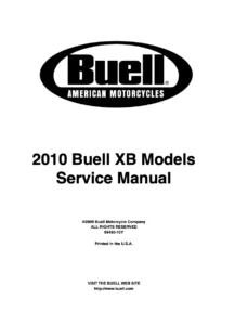 Buell XB Models 2010