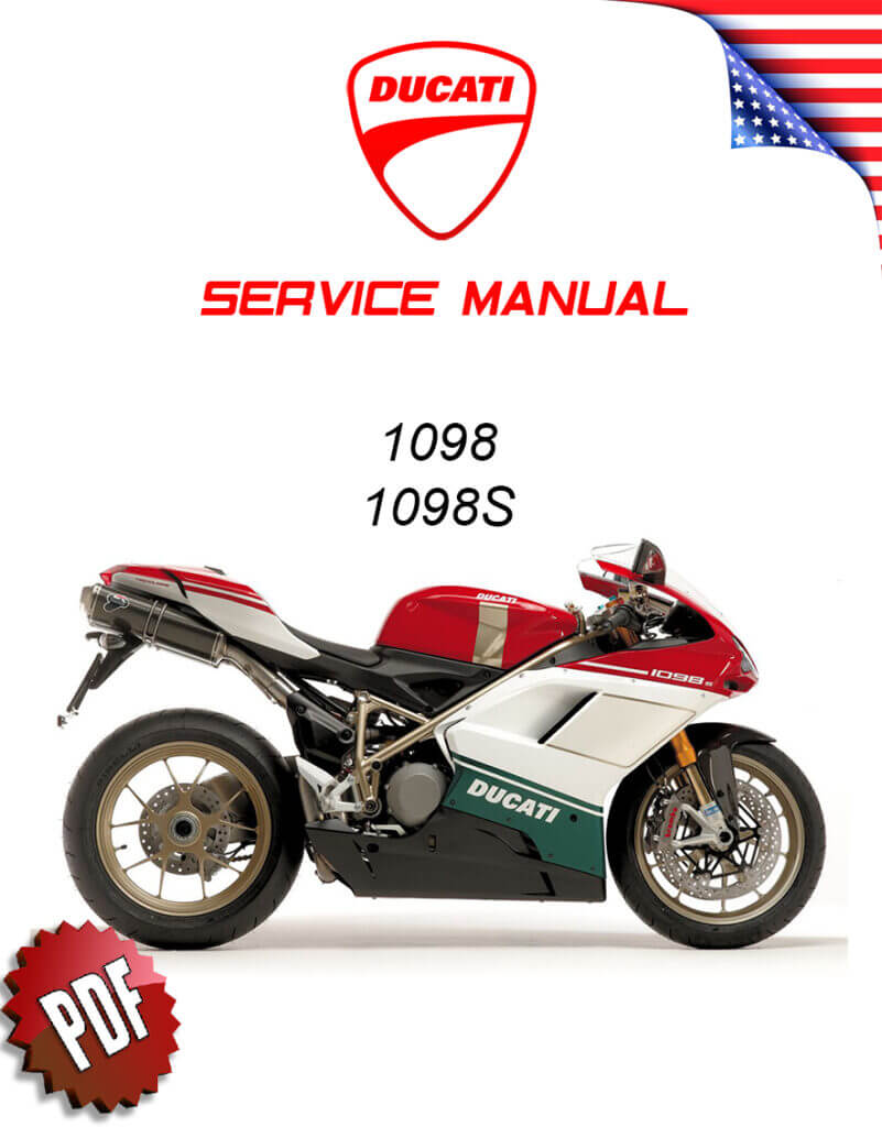 Ducati 1098/S Repair Manual (2007-09)