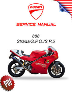Ducati 888 Strada/SPO/SP5 Repair Manual (1991-94)