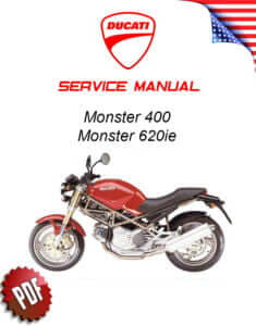 Ducati Monster 400/620ie Repair Manual (2002-06)