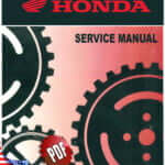 Honda CRF450X (carburated) models 2005-2017 original motorcycle manufacturer's PDF repair manual download