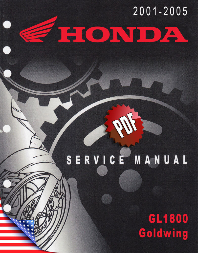 Honda GL1800 Gold Wing 5th generation Repair Manual (2001-10)