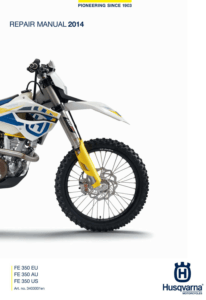 Husqvarna FE 350 Repair Manual (2014-15)