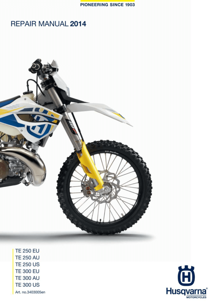 Husqvarna Motorcycle PDF Service Manuals