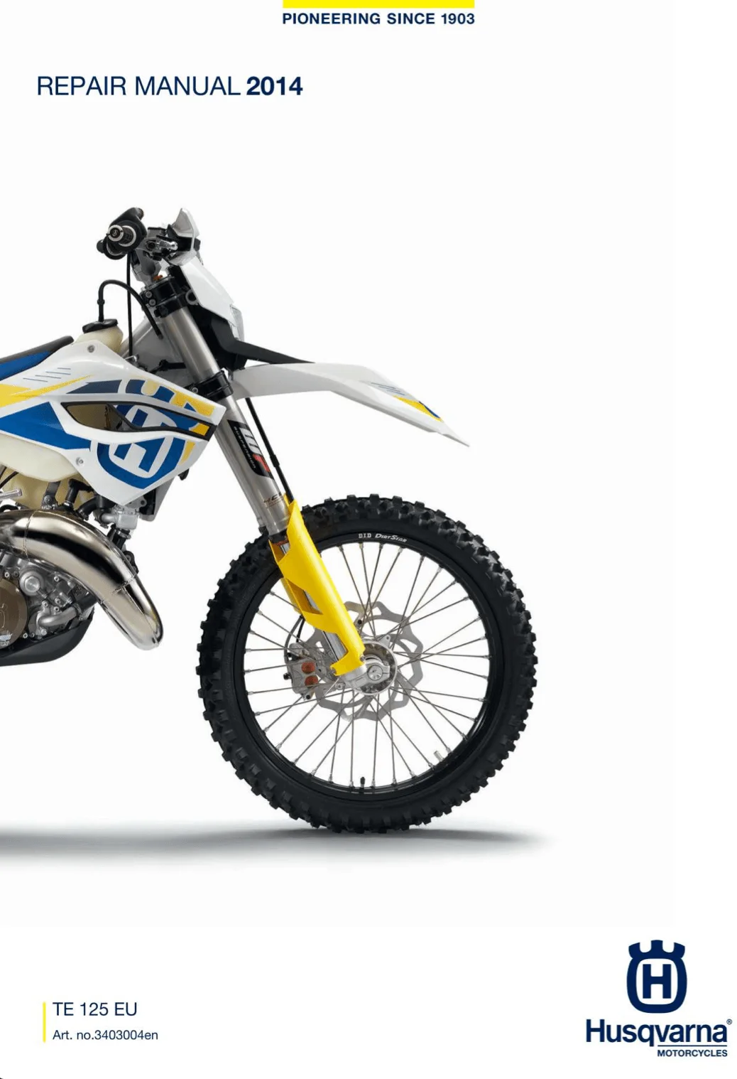Husqvarna TE125 EU 2014