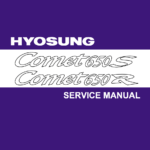 Hyosung Comet 650S 650R service manual Models 2005 to 2006 original motorcycle manufacturer's PDF repair manual download