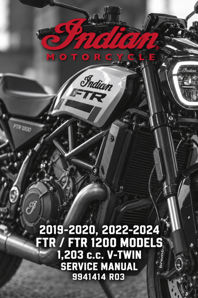 Indian FTR / FTR 1200 Service Manual (2019-2024)