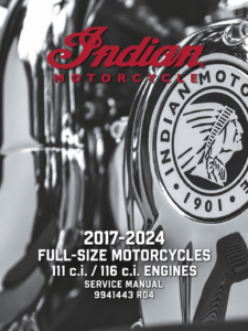 Indian Motorcycle Full-Size Repair Manual (2017-2024)