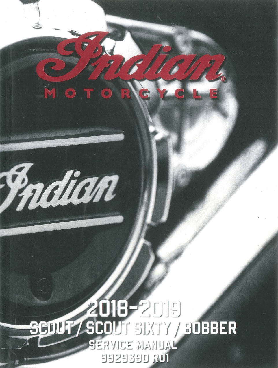 Indian Motorcycle Scout, Scout Sixty & Bobber models 2018+