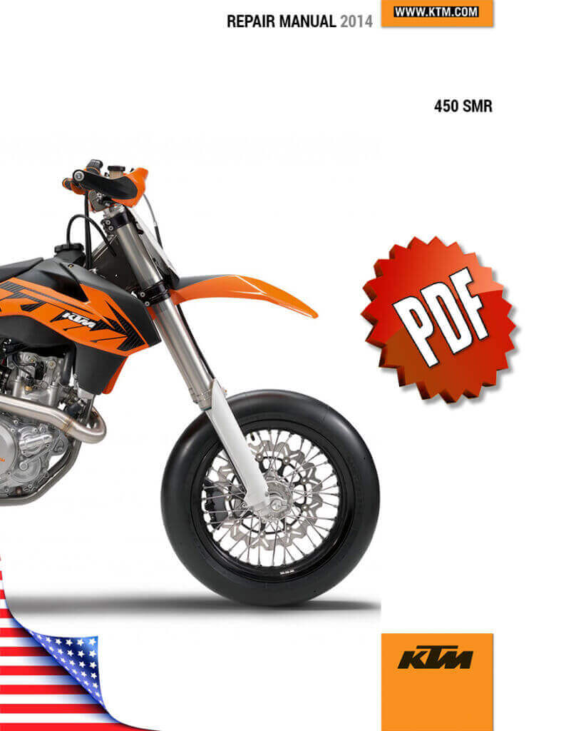 KTM 450 SMR Repair Manual (2014)