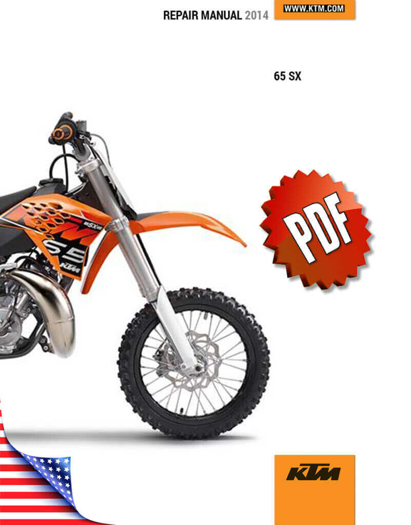 KTM 65 SX Repair Manual (2010-now)