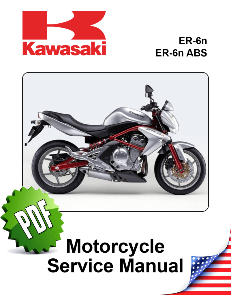 Kawasaki ER-6n Repair Manual (2006-08)