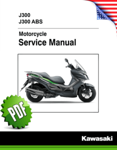 Kawasaki J300 Repair Manual (2014-2021)