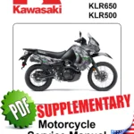 Kawasaki KLR650 Supplementary 1987