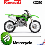 Kawasaki KX 125 KX250 Service Manual