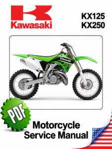 Kawasaki KX125 / KX250 Service Manual (2003-2008)