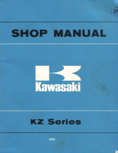 Kawasaki KZ400 1st generation Service Manual (1974-75)