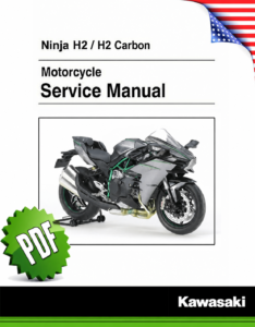 Kawasaki Ninja H2 / H2 Carbon Service Manual (2017)