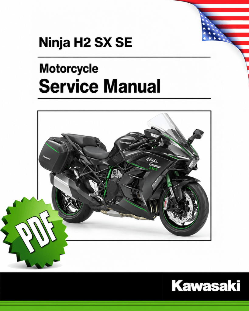 Kawasaki Ninja H2 SX SE+ Service Manual (2019)