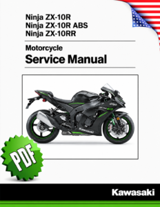 Kawasaki Ninja ZX-10R / ZX-10R ABS / ZX-10RR Mk6 Service Manual (2021-2023)