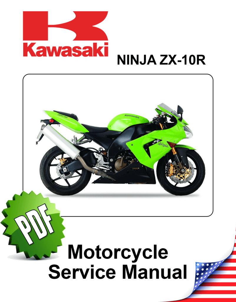 Kawasaki Ninja ZX10R (1st generation) Repair Manual (2004-05)