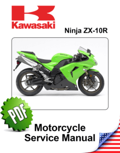 Kawasaki Ninja ZX10R (2nd generation) Repair Manual (2006-07)