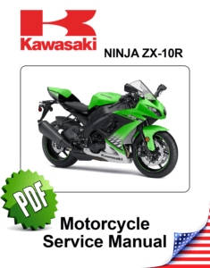 Kawasaki Ninja ZX10R (3rd generation) Repair Manual (2008-10)