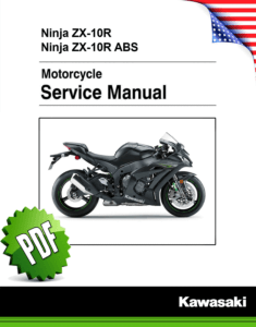 Kawasaki Ninja ZX10R ABS 5th Generation Repair Manual (2016-now)