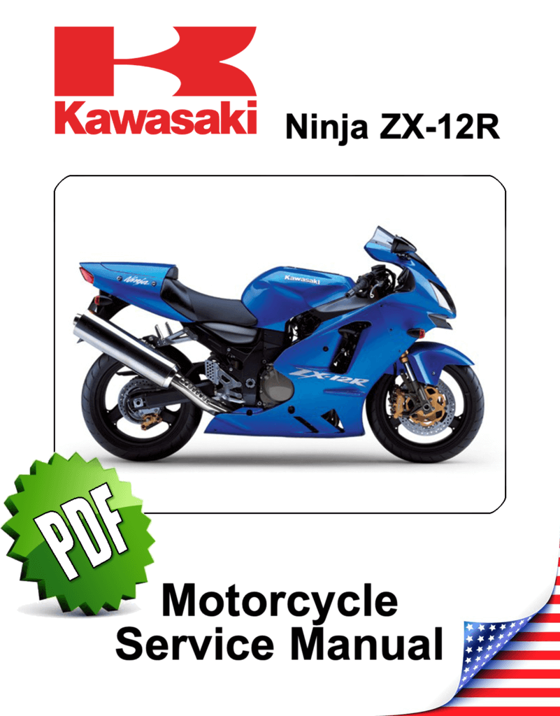 Kawasaki Ninja ZX12R (2nd generation) Repair Manual (2002-06)