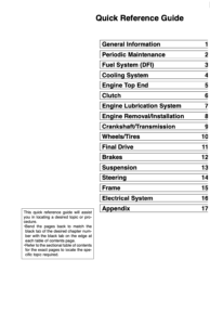 Kawasaki Ninja ZX14 Repair Manual (2008-11)