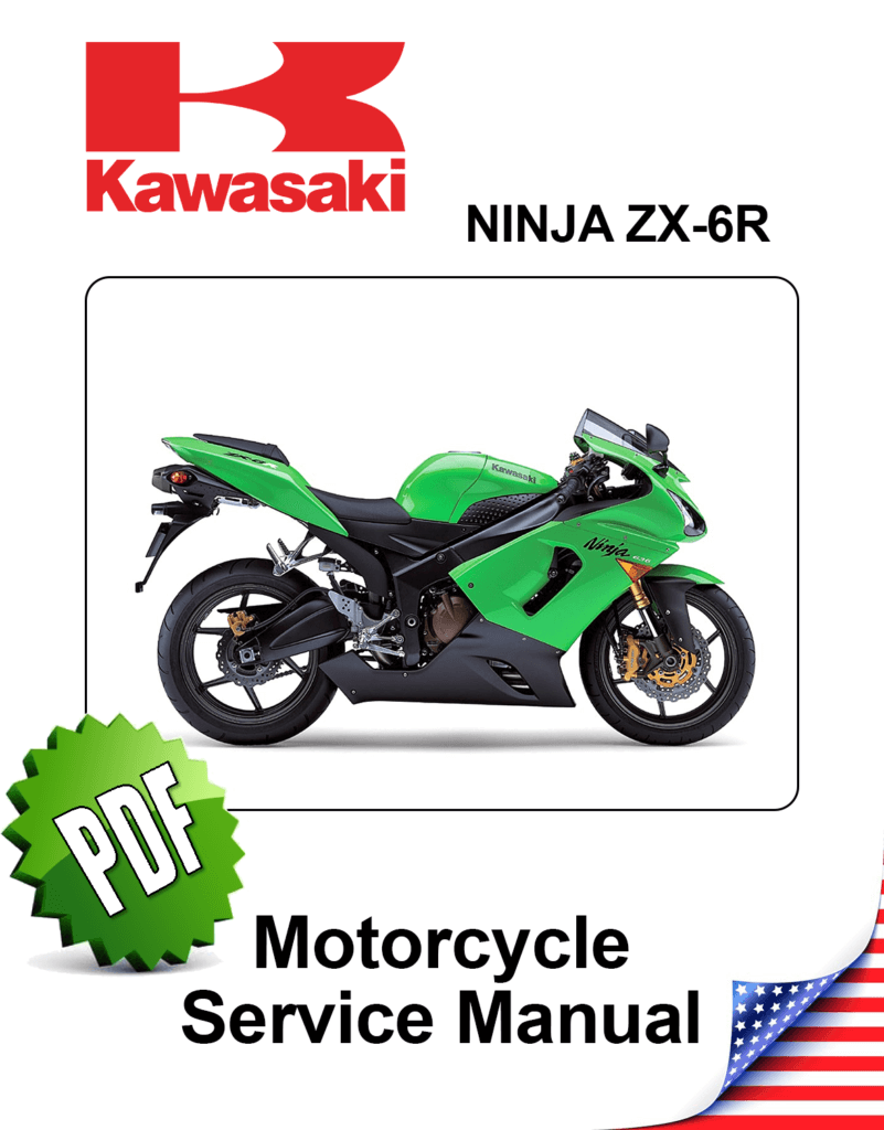 Kawasaki Ninja ZX6R Repair Manual (200506) PDF Service Manuals