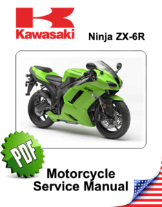 Kawasaki Ninja ZX6R K7-K8 Repair Manual (2007-08)