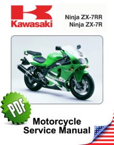 Kawasaki Ninja ZX7R-ZX7RR Repair Manual (1996-2003)