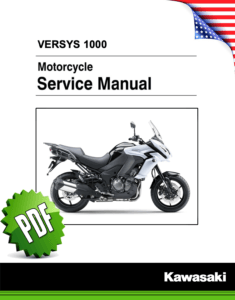 Kawasaki Versys 1000 Mk2 Service Manual (2015)