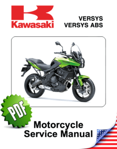 Kawasaki Versys 650 ABS Mk2 Service Manual (2010-14)