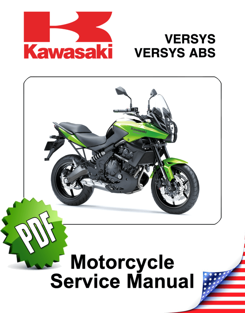 Kawasaki Versys 650 / ABS Mk2 Service Manual (2010-11)