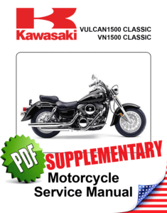 Kawasaki Vulcan VN1500 Classic Supplementary 2003