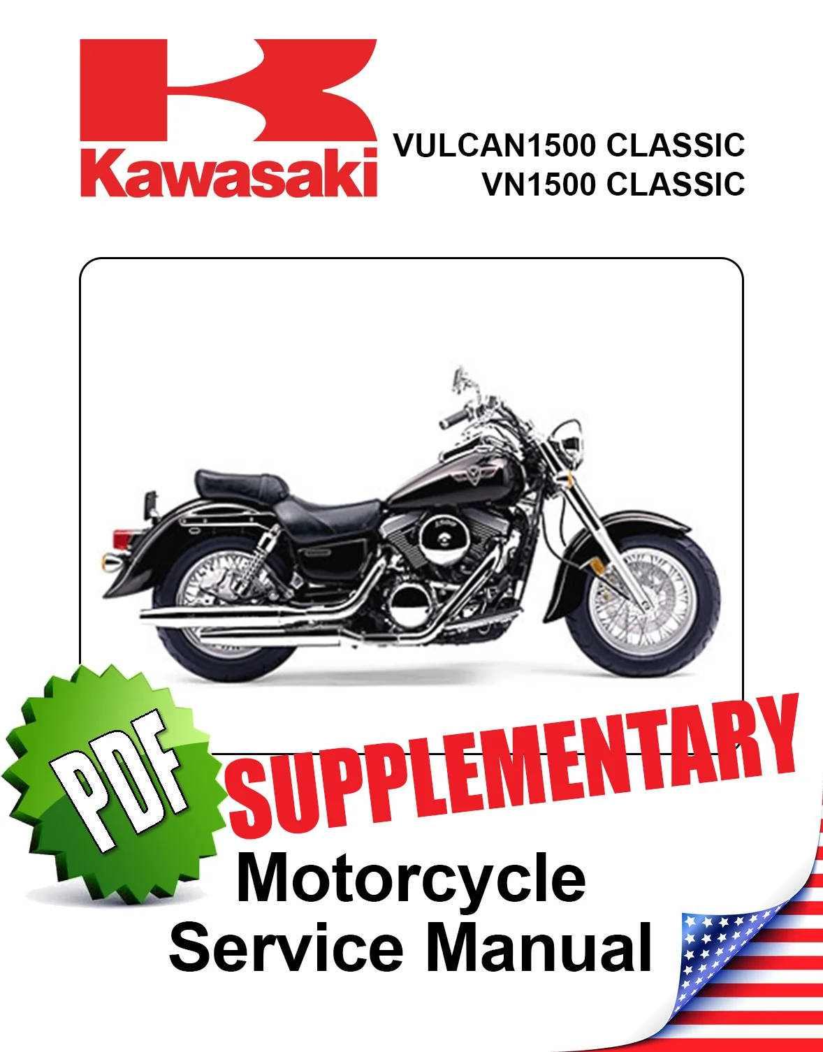 Kawasaki Vulcan VN1500 Classic Supplementary 2003